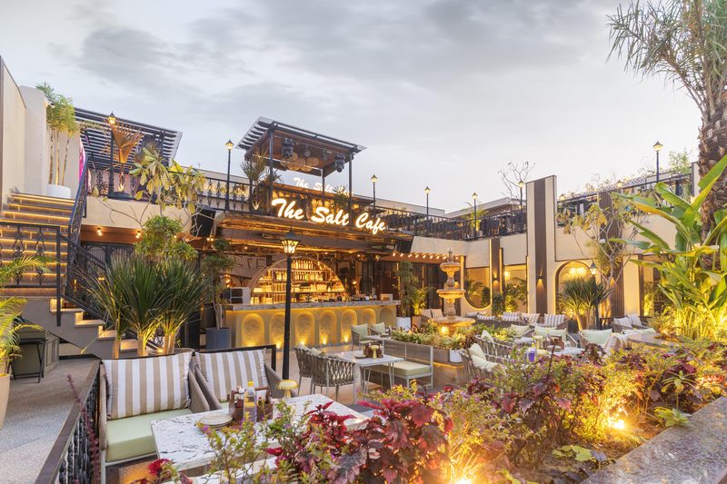 The Salt Cafe — Noida interior design