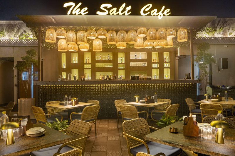 The Salt Cafe — Noida interior design