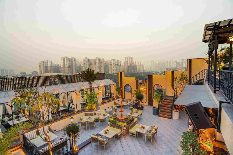The Salt Cafe — Noida interior design